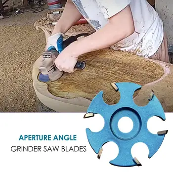 

DIY Woodworking Angle Grinder Table Disc Circular Hexagonal Shovel Blade Wear-resistant Fillet Convenient Hand Tools