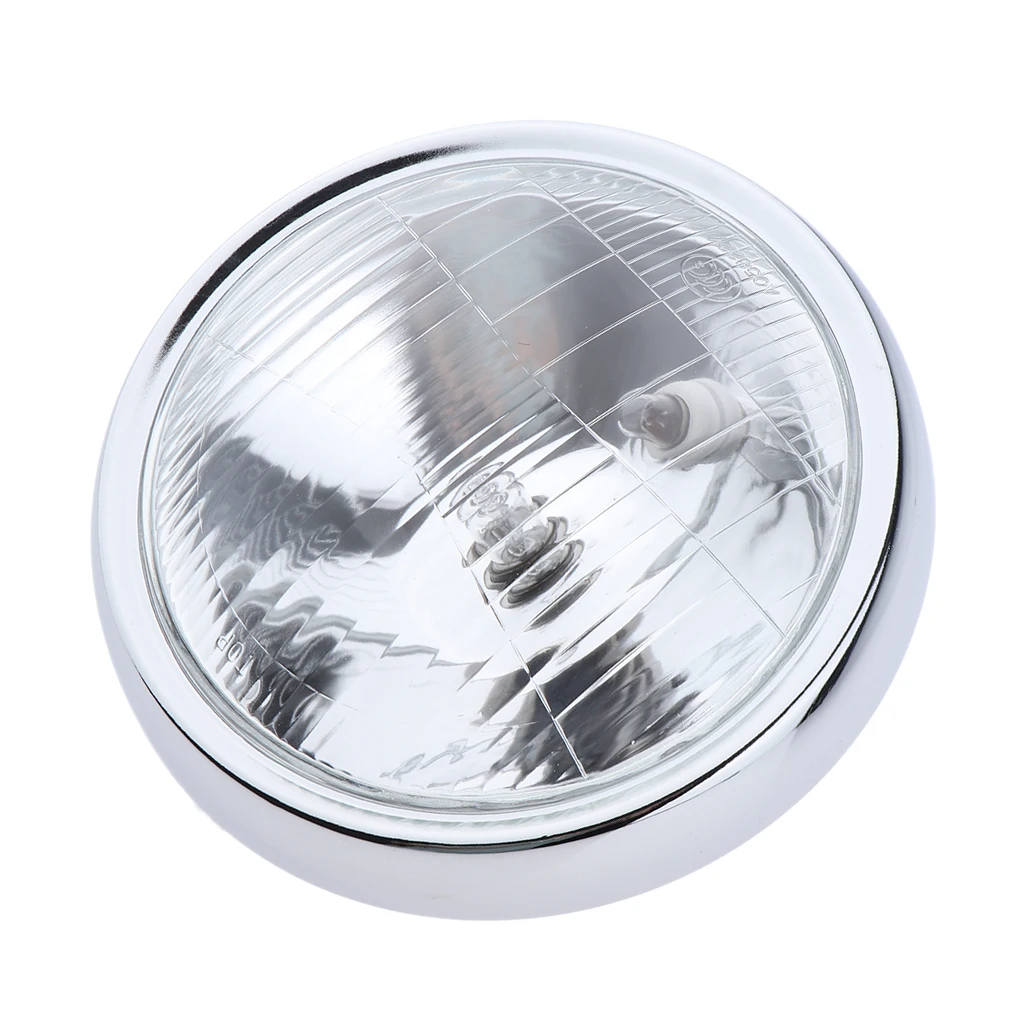 6V Silver Motorcycle Front Headlight Headlamp Fits For Honda Z50A Mini Trail 1977  Z50A Mini Trail 1976-1978
