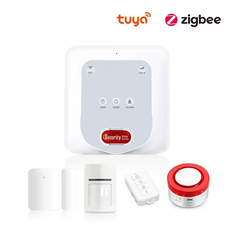 Приложение Tuya GSM + WiFi Zigbee для умного дома беспроводная Противоугонная
