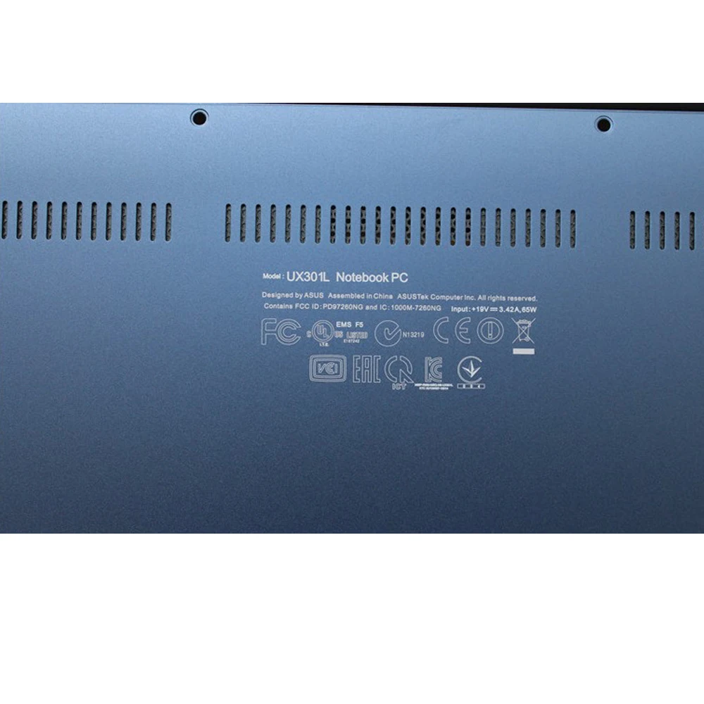 Ovy-moldura para Laptop Nova Capa de Substituição para Notebook Asus Zenbook Ux301 Ux301l Ux301la Cor Azul Marinho - Imagem 4