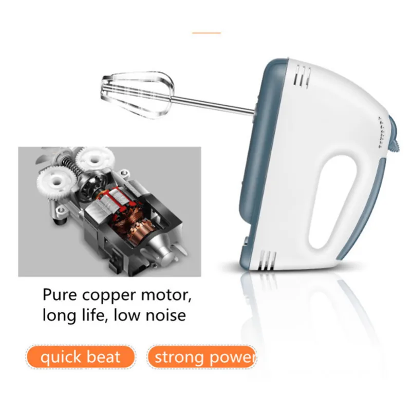 Multifunctional 7 Speed Mini Mixer Electric Food Blender Handheld Mixer Egg  Beater Automatic Cream Food Cake Baking Dough Mixer - AliExpress