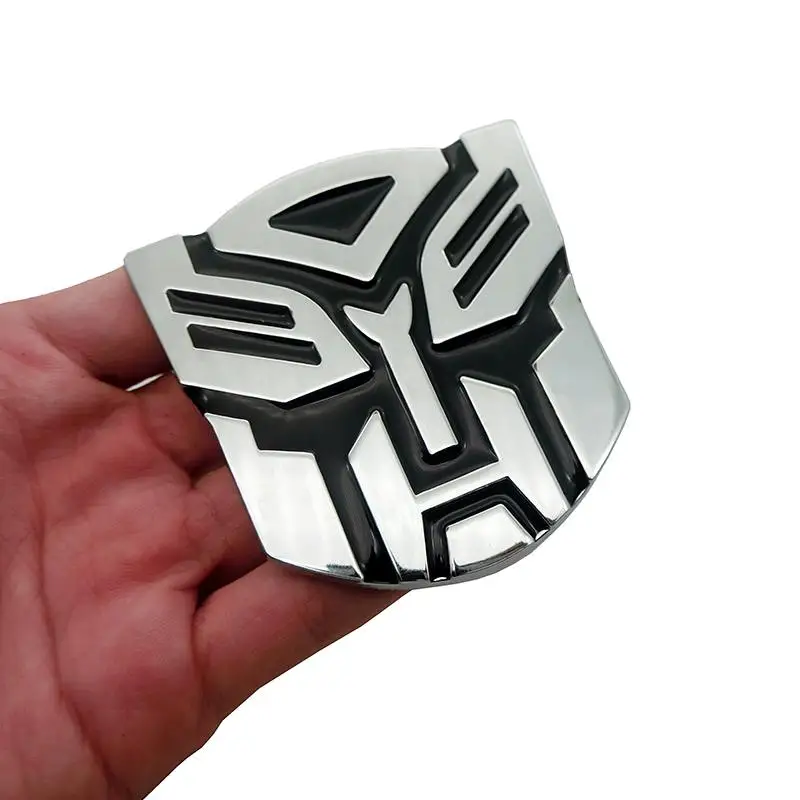 3D Автомобильные металлические наклейки Autobots логотип автомобильный Стайлинг