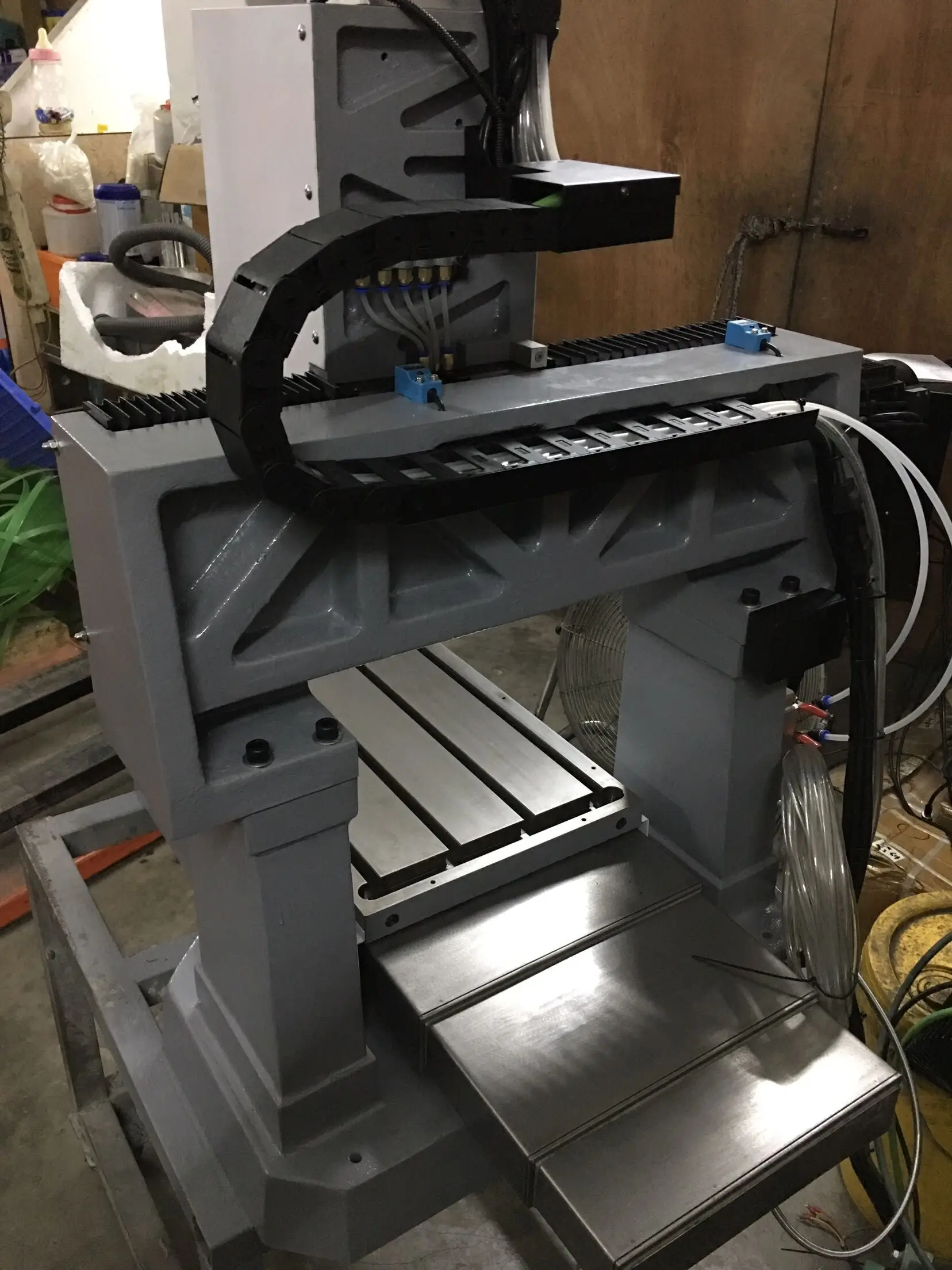 3500W Full Cast Iron CNC Engraving Machine 3040 Wood Router Metal Cutting Drilling Machine for Steel Aluminum Metal Engraver