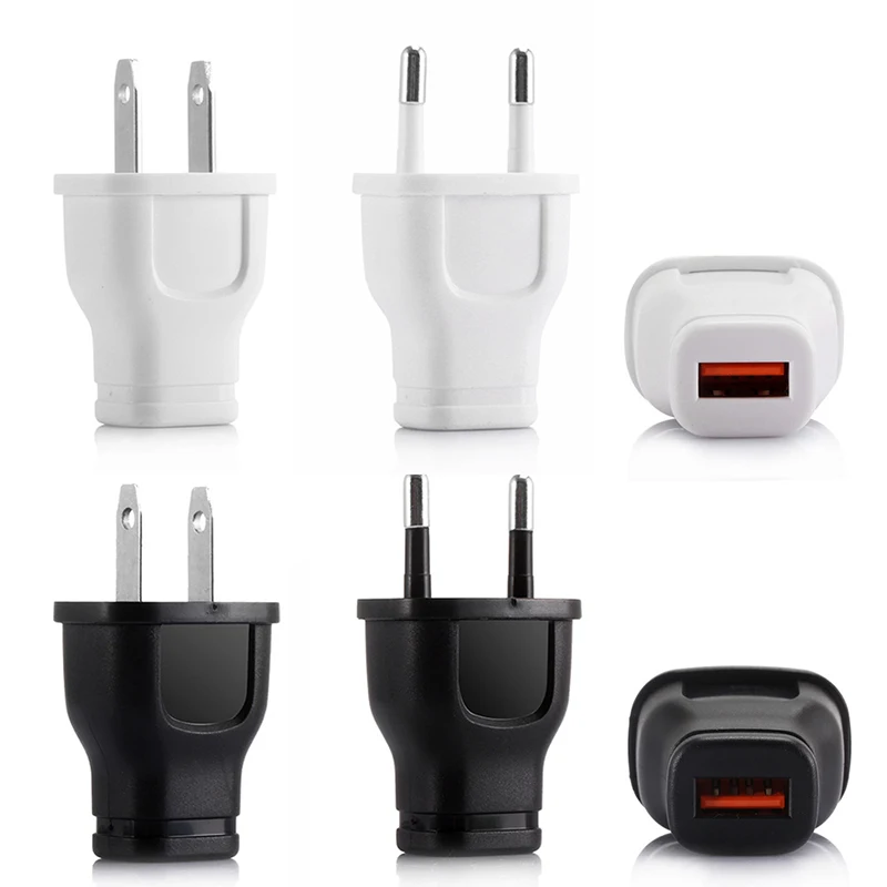 European EU Power Electric Plug Adapter American China Japan US To EU Euro Travel Adapter AC Power Cord Charger Sockets Outlet 65 watt usb c charger