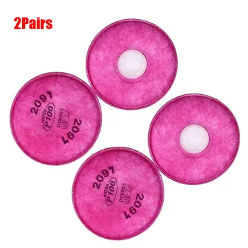 

2/5Pairs 2097 CN Filter Pad For 6200 6502 6500 7500 Half Facepieces Protector Flame And Water Resistant