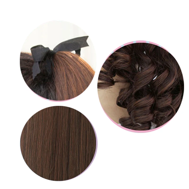 LUPU 1" длинные кудрявые шнурки синтетические волосы конский хвост термостойкие шиньоны для взрослых женщин аксессуары для волос