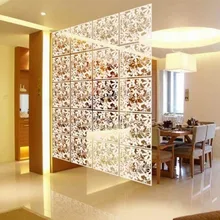 Птица цветок выдалбливают Висячие Экран Пластиковая перегородка плата делителя Ресторан гостиная занавес украшение дома