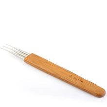 Наращивание волос шьют крючком иглы cкручивание плетение волос Twist weaving вязание инструменты бамбуковый дредлок Плетеный парик потянув косы крюк