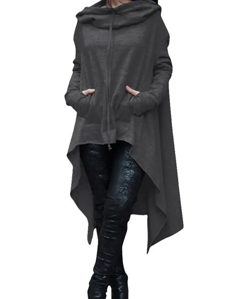 Осенняя Женская Повседневная Толстовка с длинным рукавом, пуловер, женская уличная одежда размера плюс 4XL 5XL