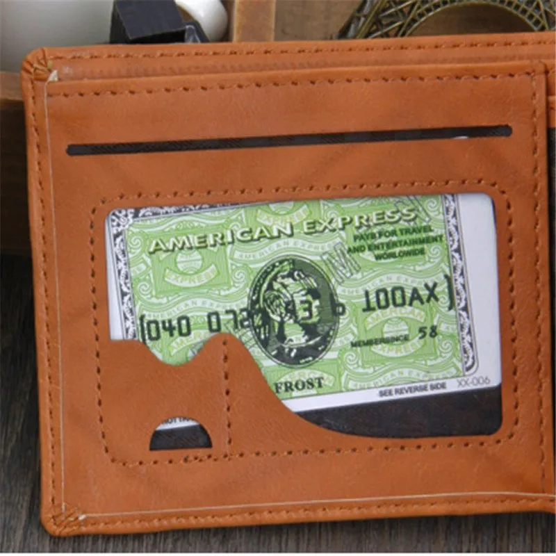 Men’s Wallets With 100 US Dollar Pattern