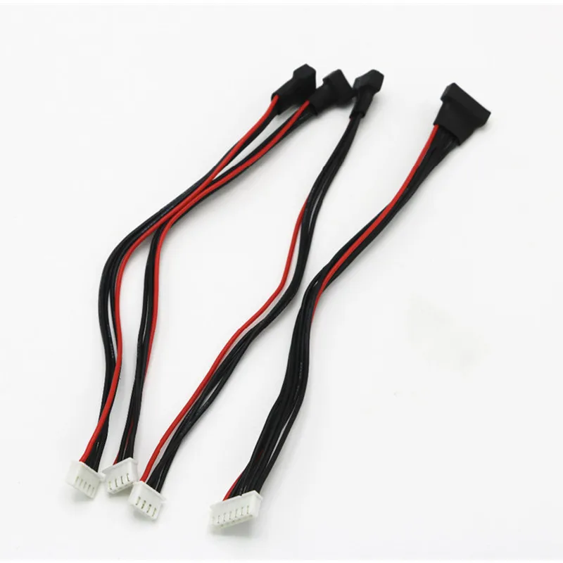Удлинительный кабель для зарядки 2S 3S 6S 20 см 22AWG Lipo 5 шт./лот зарядных устройств RC|Детали и аксессуары| |