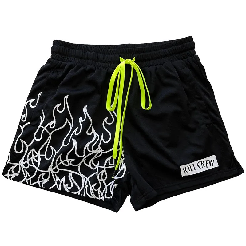 New men's fitness fitness beach shorts men's summer gym exercise men and women breathable sportswear jogging beach shorts mens casual summer shorts