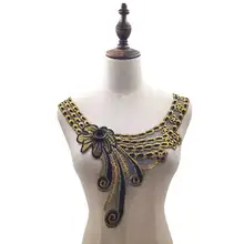 Вышивка шеи воротник diy Ложные воротнички Водорастворимая москитная сетка Женская бутоньерка трехмерные кружевные аксессуары