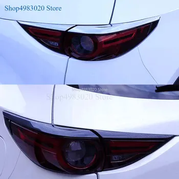 

ABS Chrome Tail Light Strips Taillight Lamp Cover Eyebrow For Mazda CX-5 2017 2018 CX5 car accessories stylings