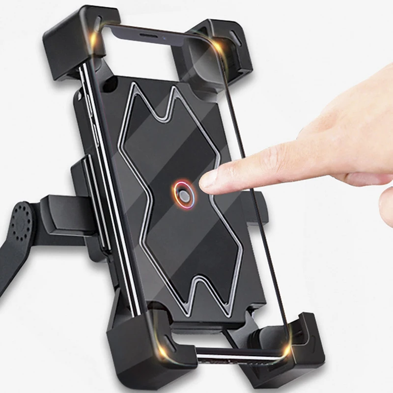 360 Degree Rotatable Motorcycle Phone Holder Mount Handlebar Bicycle