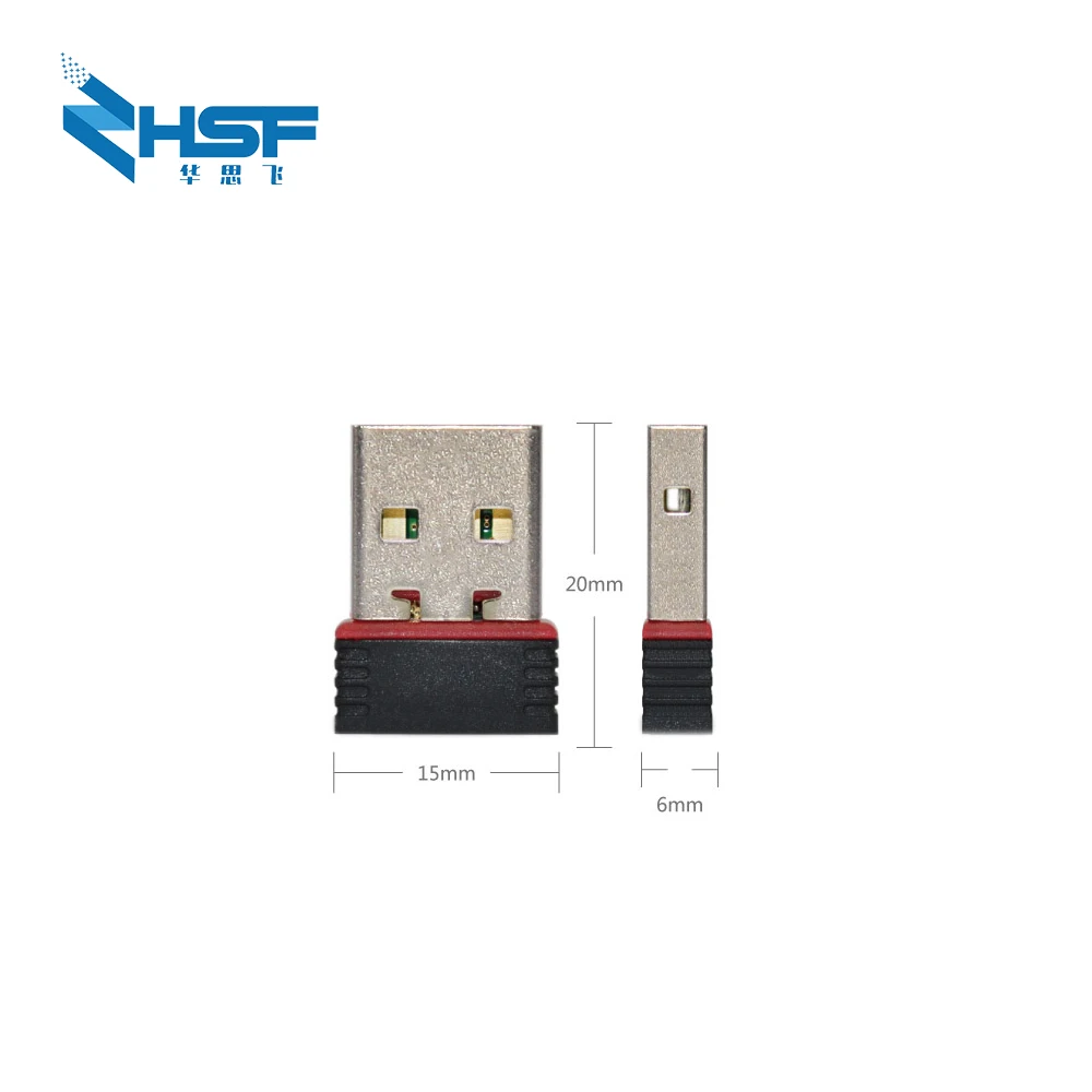 Мини USB 2 0 WiFi беспроводной адаптер 150 Мбит/с беспроводная сетевая карта 802 11 для Apple