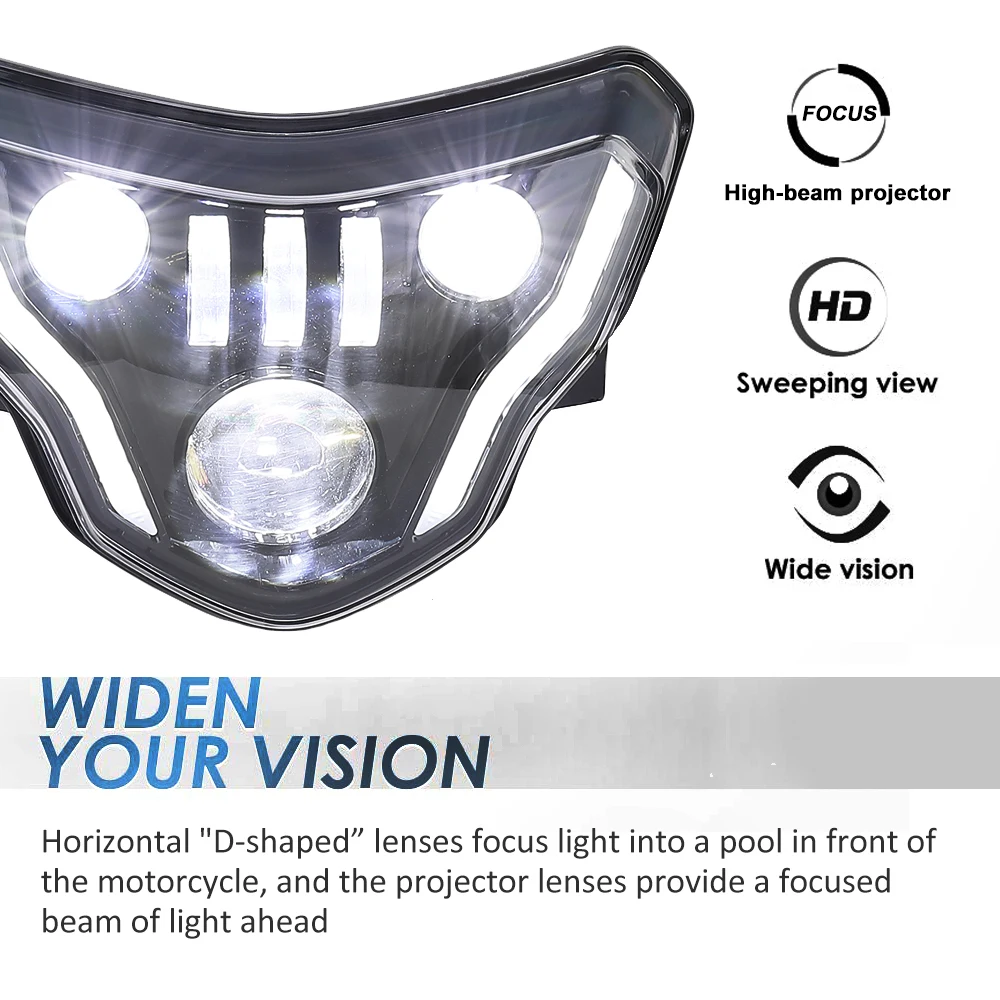  Motorcycle LED Headlights for BMW G310GS G310R G 310 GS R 310GS 2016 2017 2018 Lights with Complete - 4000315123530