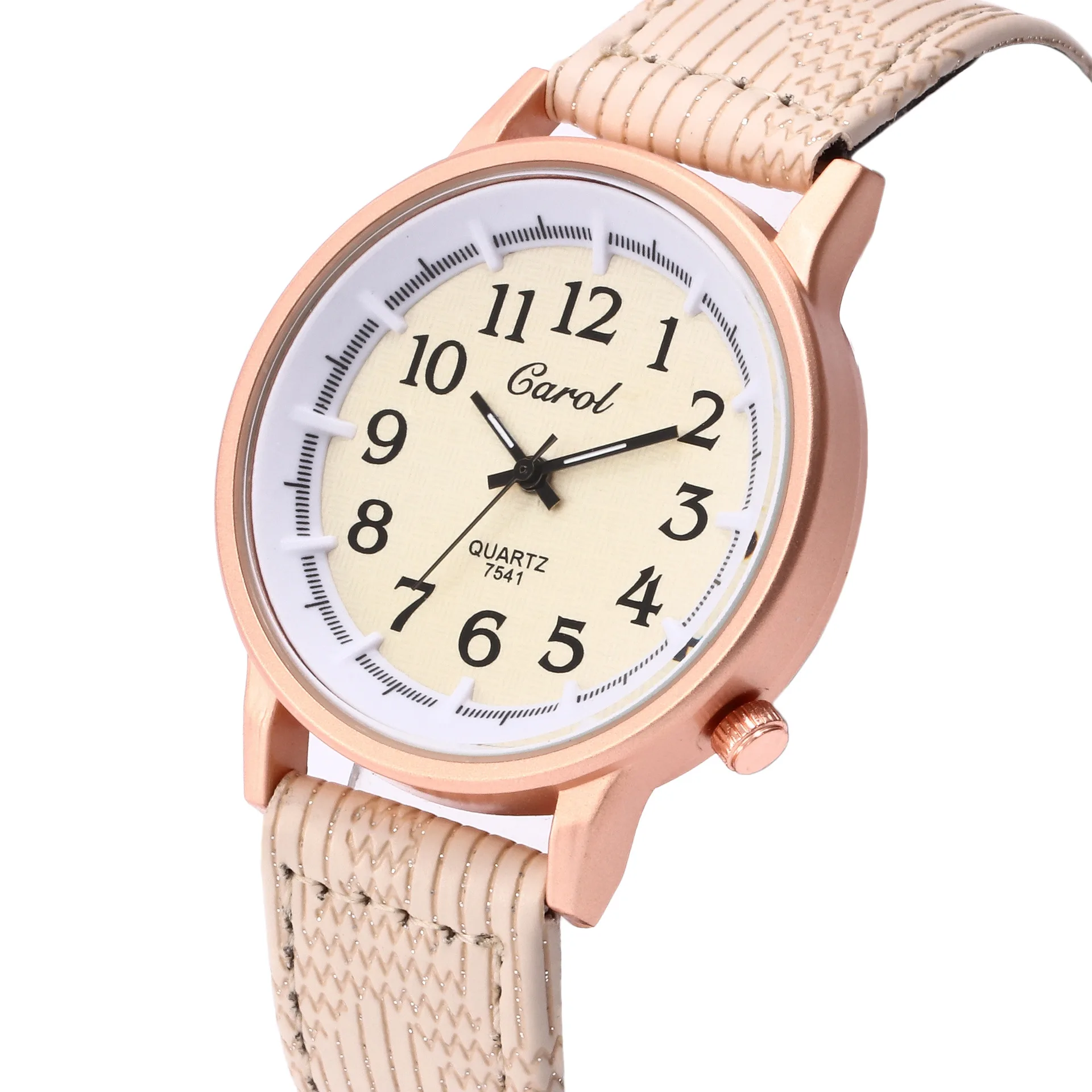 

New Style Hot Selling Fashion Small "Watch Header Women's Belt Watch Arab Classic with Numbers Quartz Watch Manufacturers Direct