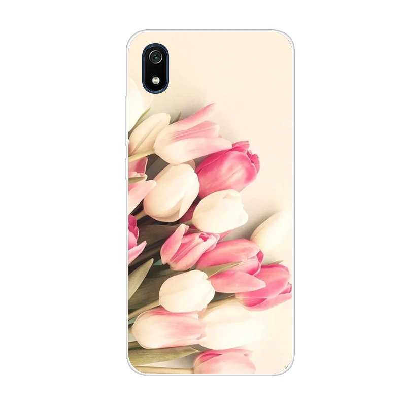 Шоколад Чехол для Xiaomi Redmi 7A, чехол для Redmi 7A, мягкий силиконовый чехол для телефона, чехол для Xiaomi Redmi 7A 7 A Redmi7A Redmi7 Note 7, чехлы - Цвет: Шоколад