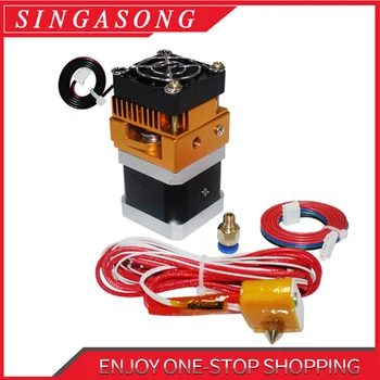

MK8 Extruder Head J-head Hotend 0.4mm Nozzle Kit 1.75mm Filament Extrusion Nema17 stepper motor Throat Aluminum Part