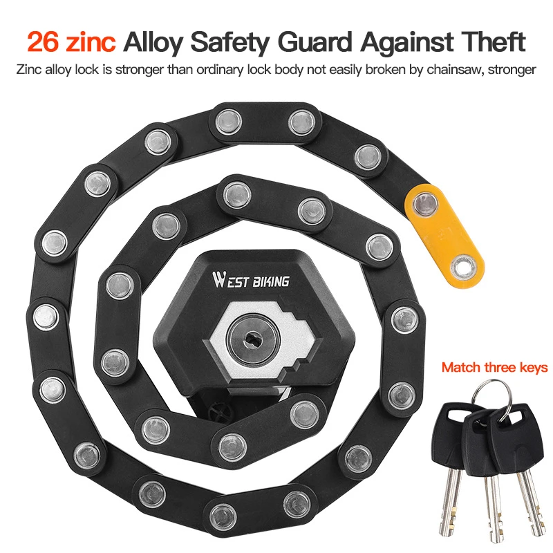 high security bike chain