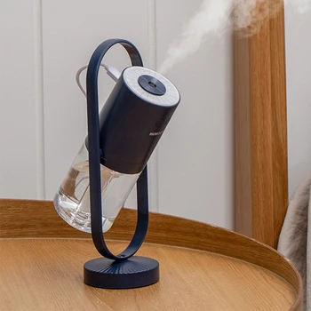 

200ML Humidifier Negative Air Moisturizing Humidifier Ultrasonic Essential Oil Diffuser Cool Mist Air Purifier 7 Colorful Lights