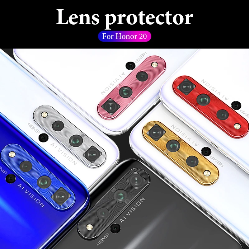 

Camera Protector For Huawei P30 P20 Mate 20 Pro Nova 4 P30 P20 Lite Mate 20X Aluminum Alloy Back Lens For Huawei Honor 20 Pro