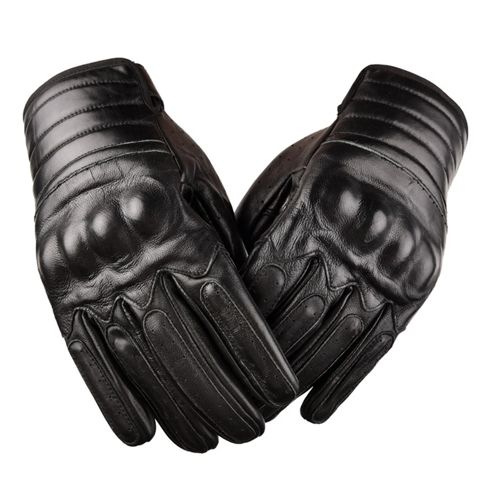 Lederen Handschoenen Voor Ruiters Van Motorfiets Dirtbike Motocross Fietsen  Schapen-Huid Handschoenen Plus Size Hand-Beschermen Apparatuur _ -  AliExpress Mobile
