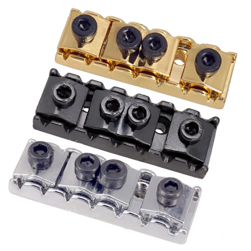 6Sets 48mm Tremolo Bridge Locking Nuts For 7String Electric Guitar Accessories Parts Musical Instrument Black Chrome Gold | Спорт и