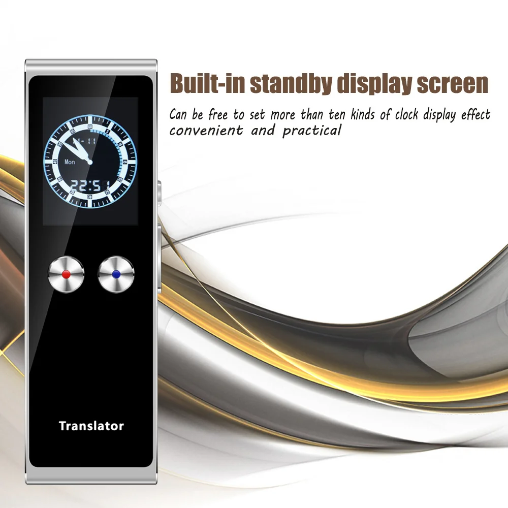 T8s portable voice converter intelligent translation of 51 languages without real-time connection | Электроника