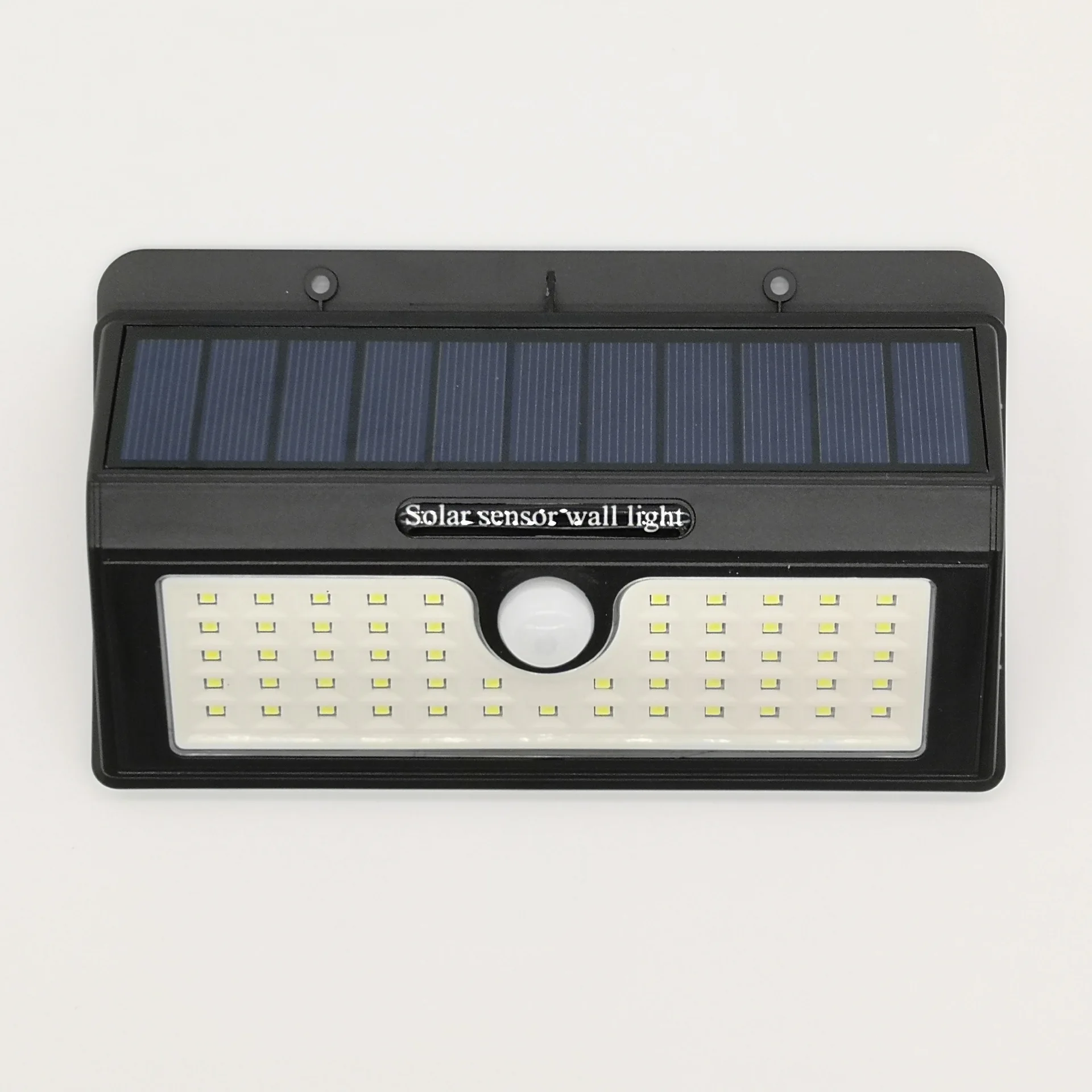 

55LED Human Body Sensing Solar Wall Light White Light Warm Light Three Mode Courtyard Landscape Lamp bi gua deng Triangle