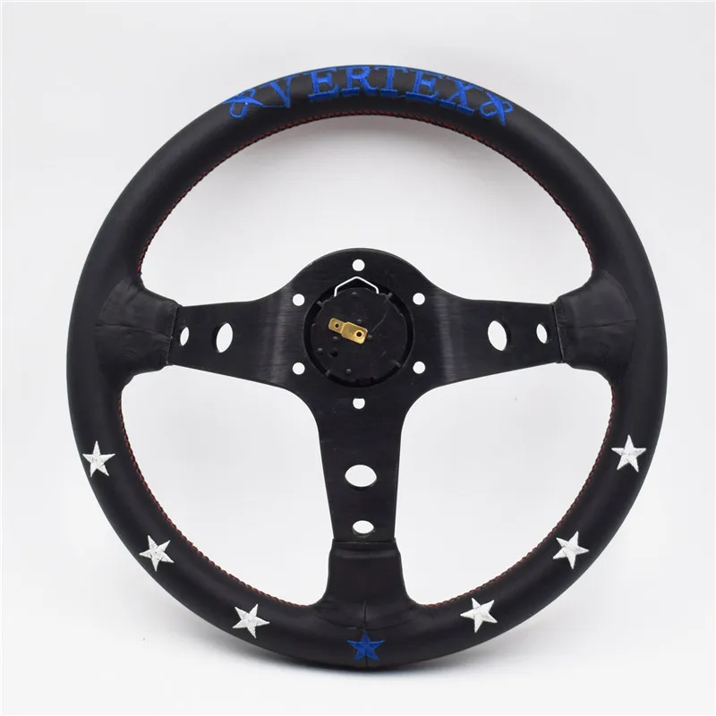Рулевое колесо из кожи вертекса 330 мм/13 дюймов|wheel car racing|wheel carwheels wheel |