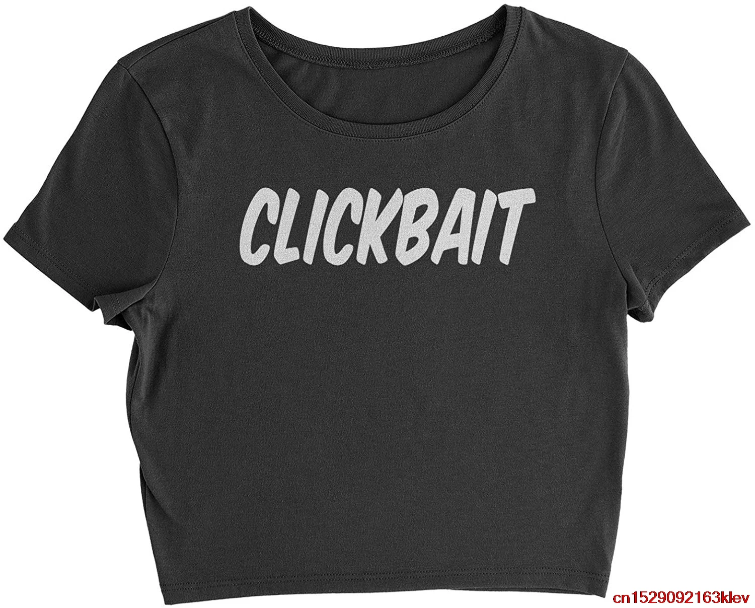 FGHFG Clickbait Для женщин s укороченный топ футболка унисекс для мужчин и |