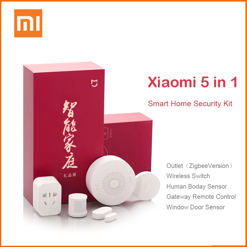 

Xiaomi mijia Aqara Smart Home Kits Gateway Door Window Sensor Human Sensor Cube Wireless Switch Humidity Zigbee Socket