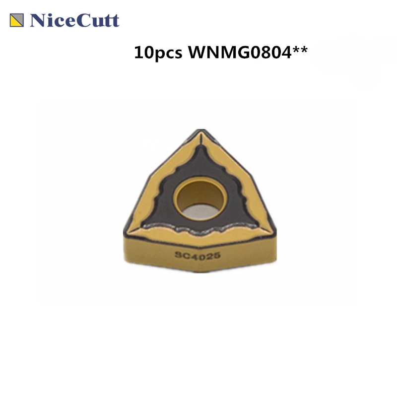 

NiceCutt Lathe inserts WNMG0804**-NH tungsten carbide lathe turning insert for STEEL lathe tool holders for Roughing