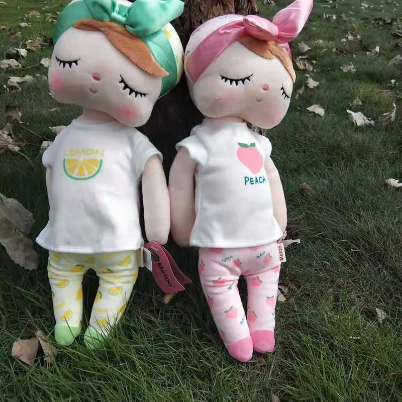 

New 42cm Genuine Original Angela Metoo Fruit Rabbit Doll Stuffed Animal Soft Kids Toys for Children Birthday Gift Wholesale