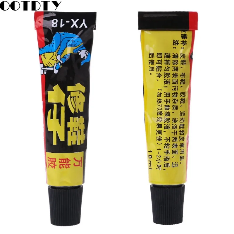 18ml Super Adhesive Repair Glue For Shoe Leather Rubber Canvas Tube Strong Bond | Обустройство дома