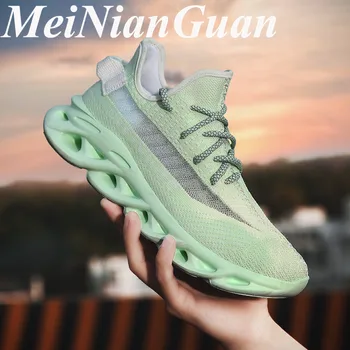 

Lightweight Men's Shoes Round Toe Male Sneakers Unisex Couple Men Shoes Sport Breathing Running Shoes Man Low Top Shoes 2020 I10