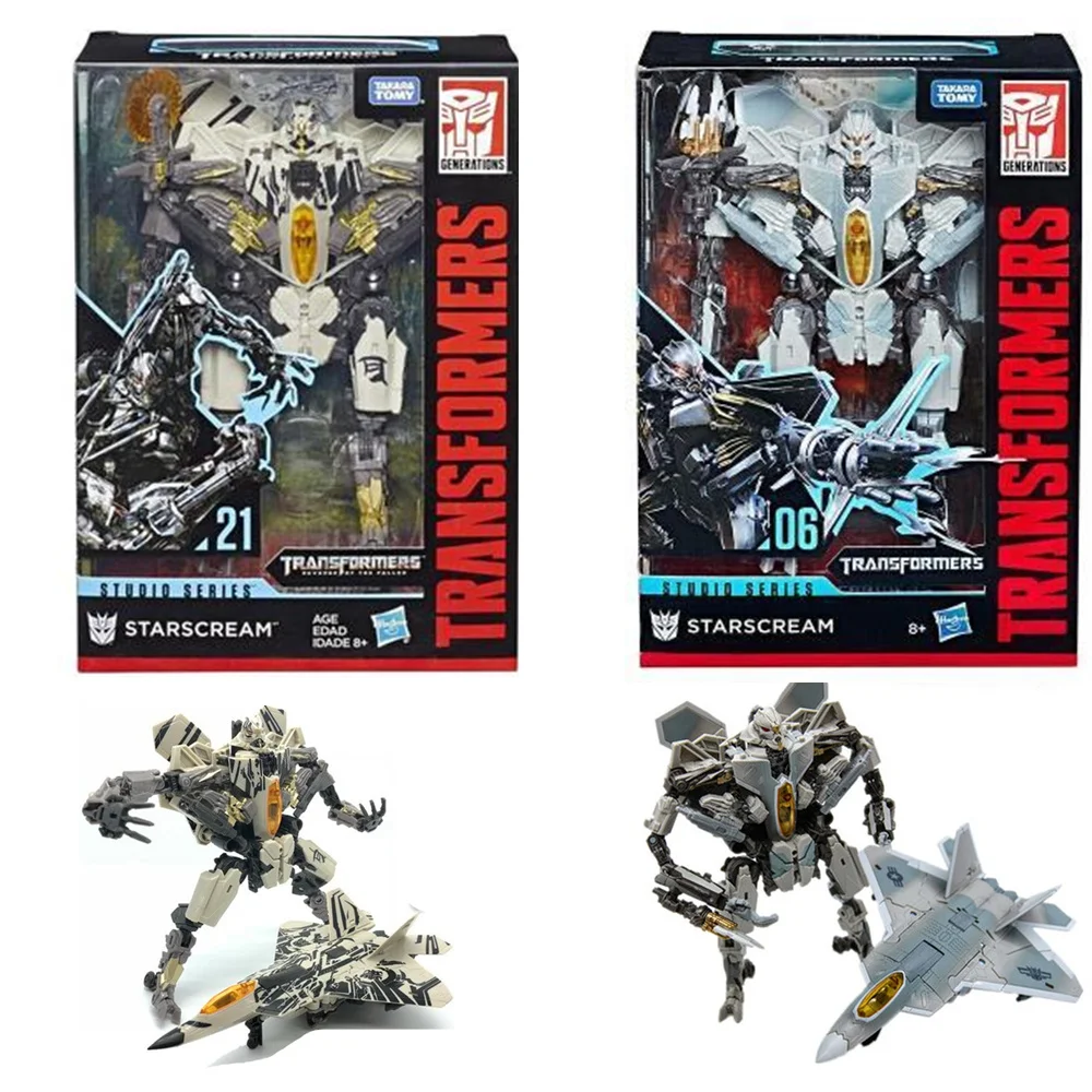Hasbro Starscream Decepticon SS21 SS06 F-22 Transformers Robot Airplane Deformed Anime Action Figure Model Toy Kids Gift | Игрушки и