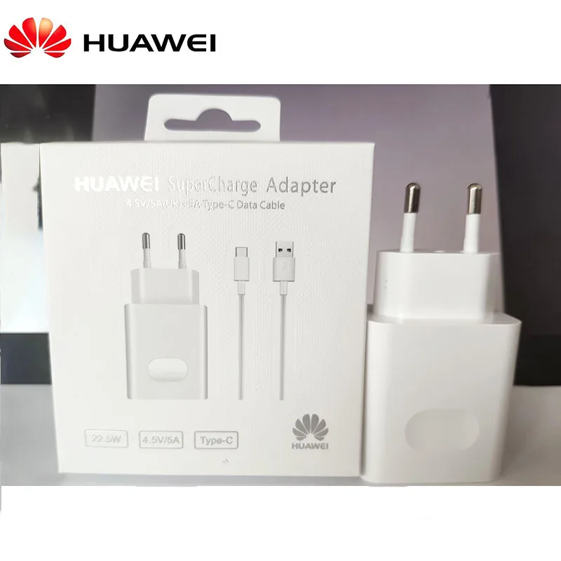 huawei 20,5 Вт SuperCharge USB-c быстрое зарядное устройство EU Plug 4.5V5A type C USB 3,0 кабель для передачи данных для Mate20 30 pro P30 pro lite