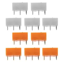 5 шт. TTC золото серебро микро переключатель кнопка мыши аксессуары 30 миллионов срок службы