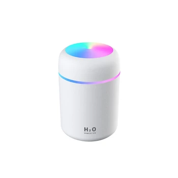 

Portable 300Ml Humidifier USB Ultrasonic Dazzle Cup Aroma Diffuser Cool Mist Maker Air Humidifier Purifier with Romantic Light W