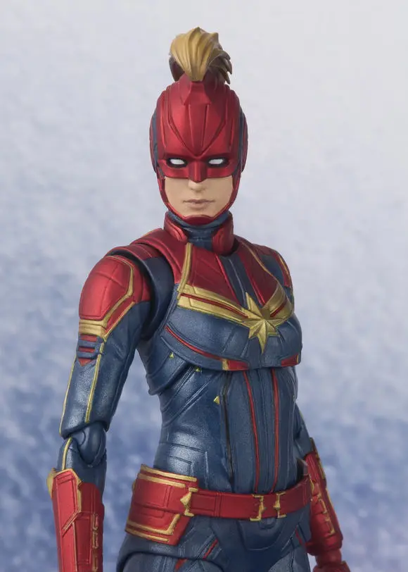 SHF Marvel мстители капитан Марвел шарнирная фигурка модель игрушки|Игровые фигурки