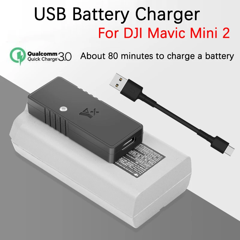 

Зарядное устройство USB со светодиодным индикатором для DJI Mavic Mini 2