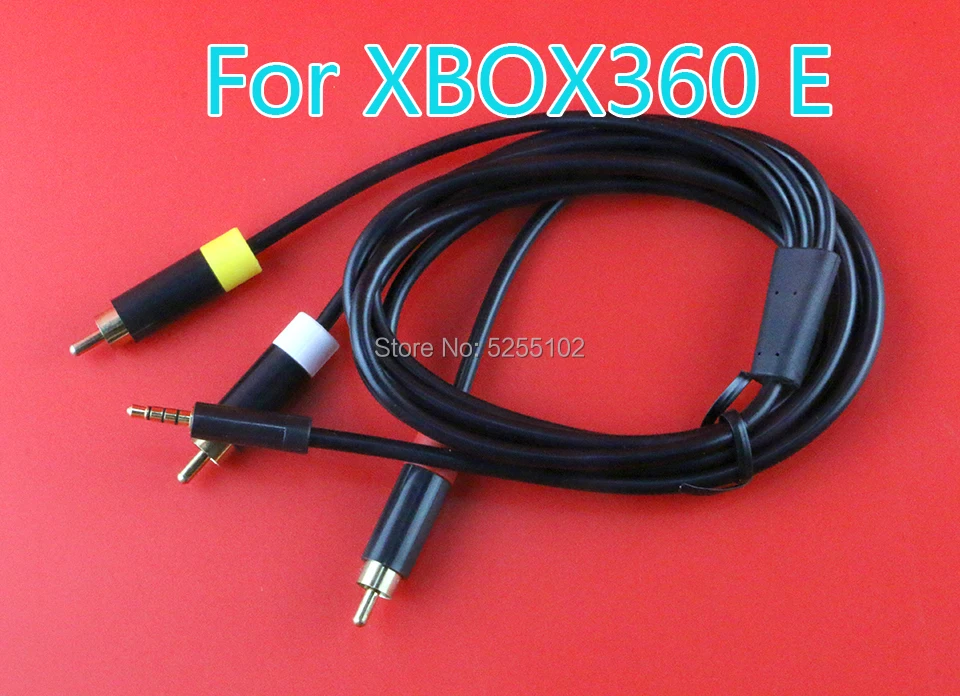 20 Pz Per Xbox 360E Cavo Av Cavo Collegamento Audio Video Per Microsoft Xbox 360E Videogioco Cavo Av Audio Digitale Di Alta Qualità