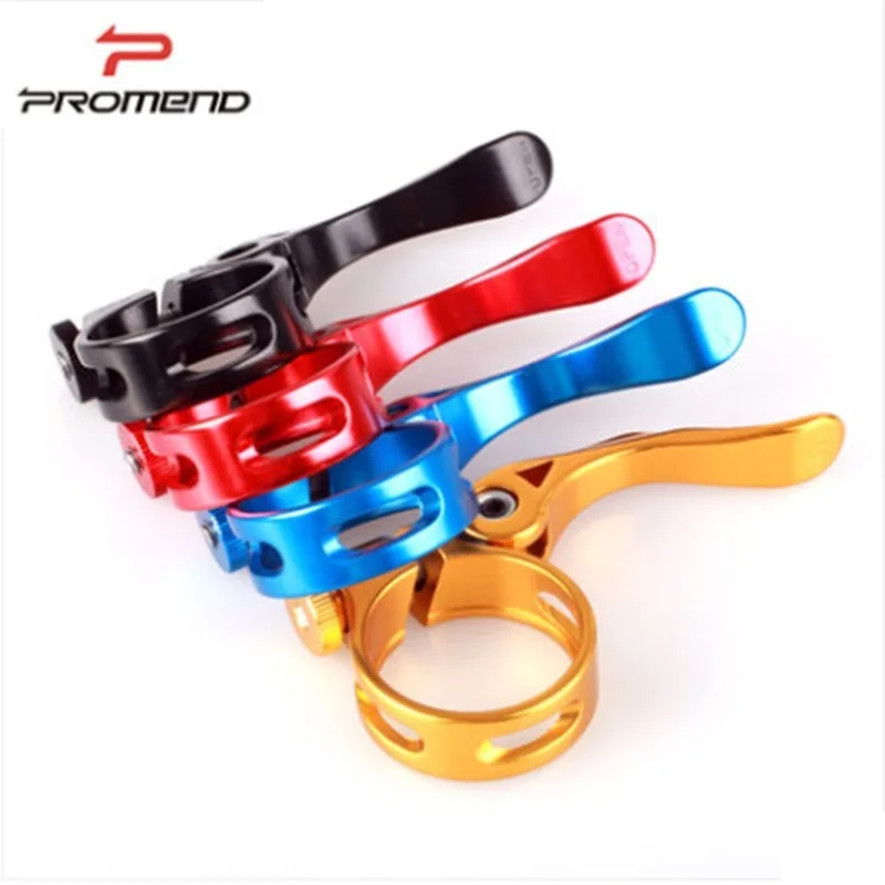 

Promend folding bicycle color bundle clips seat tube clamp aluminum alloy quick release saddle tube clip seat rod clip 31.8/34.9