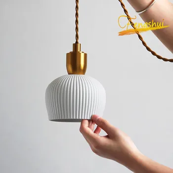 

Modern LED Pendant Lights Lighting Nordic Ceramic Lamp Loft Dining Room Pendant Lamp Living Room Home Indoor Deco Hanging Lamp