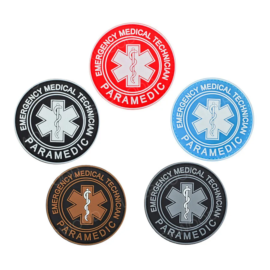 EMT Star of Life Emergency Medical Technician Decal 4/"