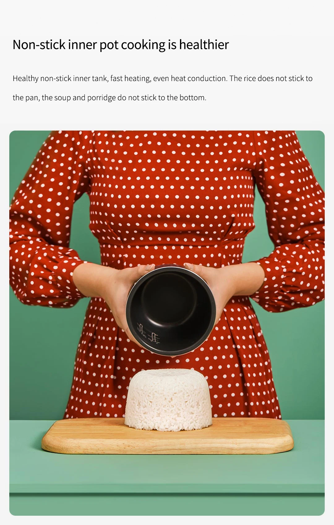 Xiaomi OCOOKER Rice Cooker 1.2L CRFB01B White PrestoMall Rice