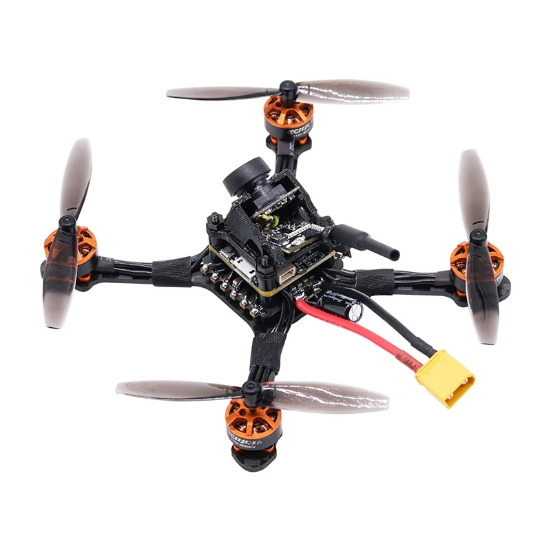 Гоночный пчела 105 мм 2 5 дюйма F411 20A Caddx Beetle 1200TVL 1104 8600KV 3S FPV зубочистка гоночный Дрон